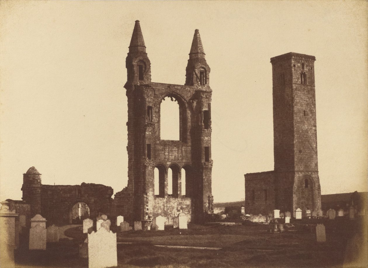 St. Andrews Cathedral, East Gable and St. Regulus Tower