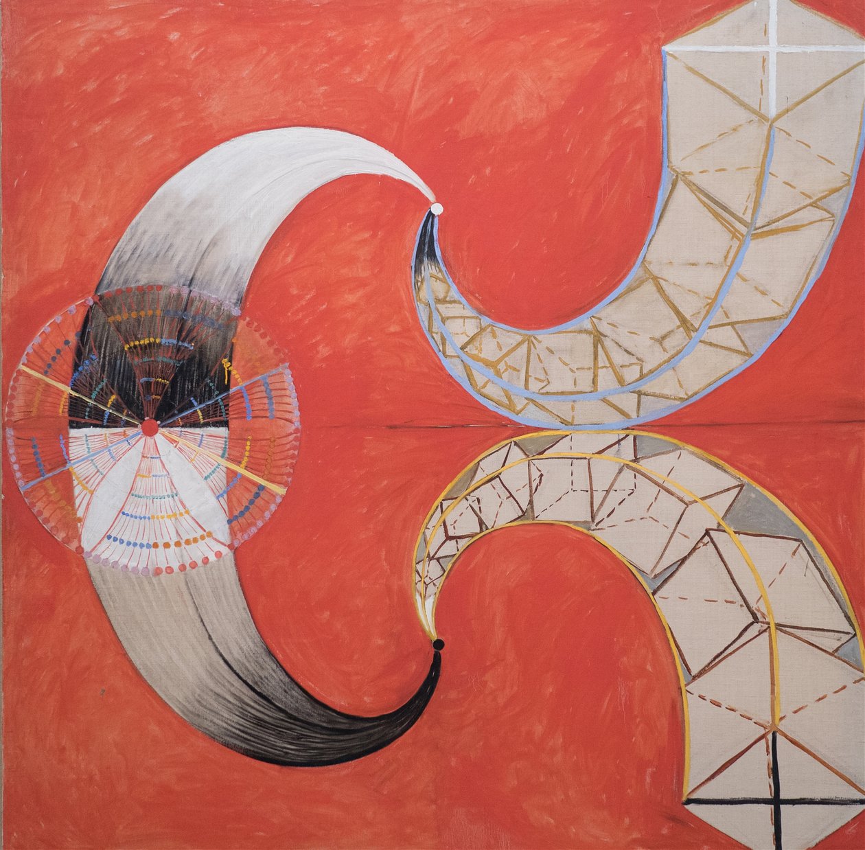 Group IX/SUW, The Swan No. 9 by Hilma af Klint