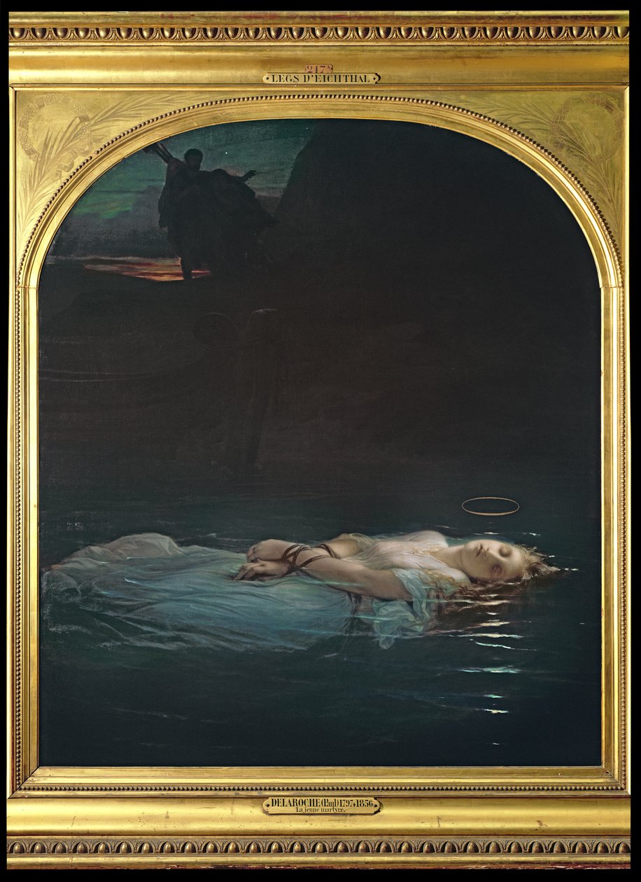 The Young Martyr, 1855 by Hippolyte Delaroche