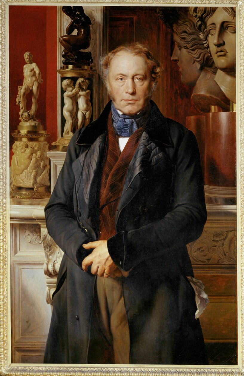 James Alexandre Comte de Pourtales-Gorgier by Hippolyte (1797 1856) Delaroche