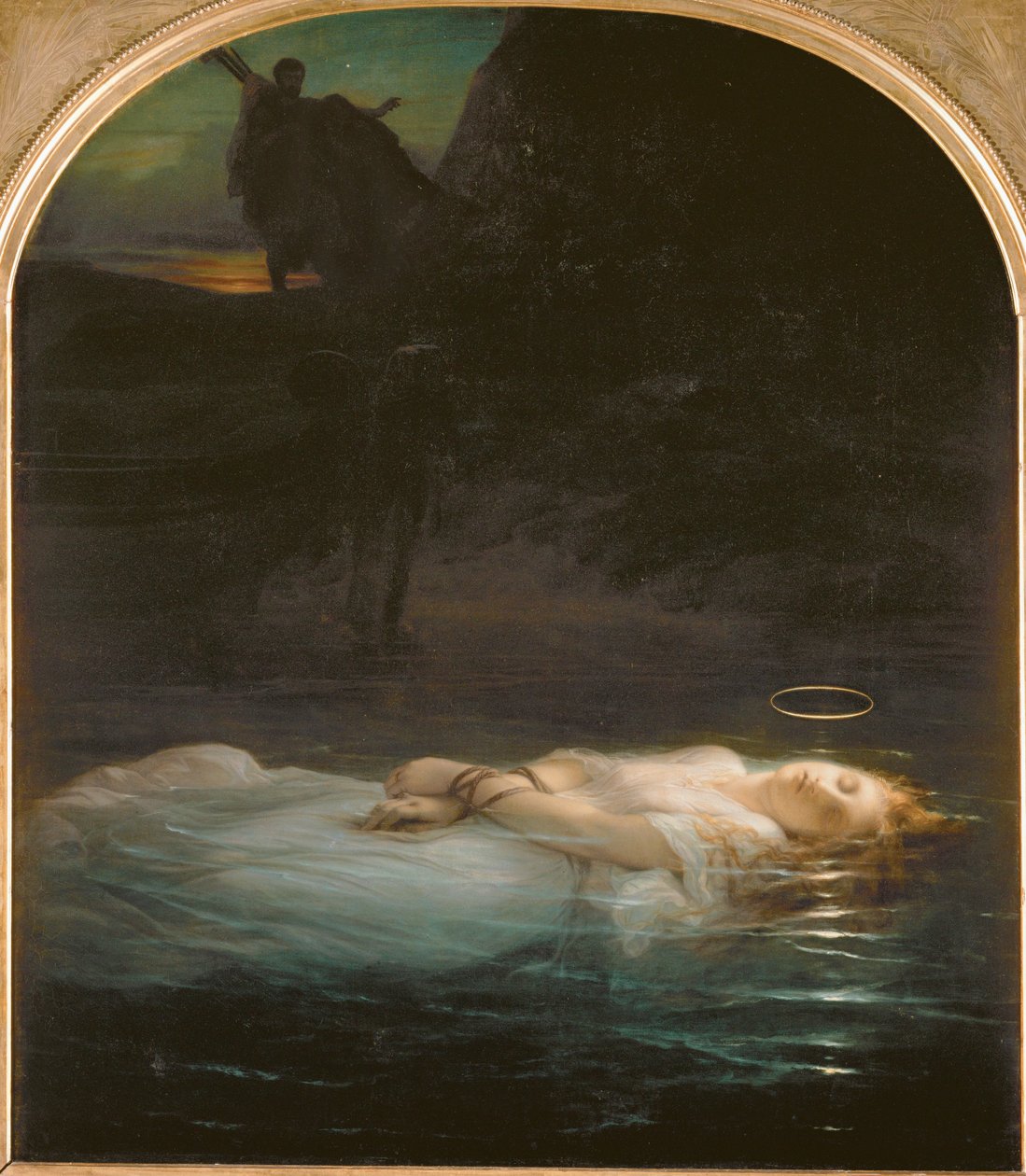 The Young Martyr by Hippolyte (1797-1856) Delaroche