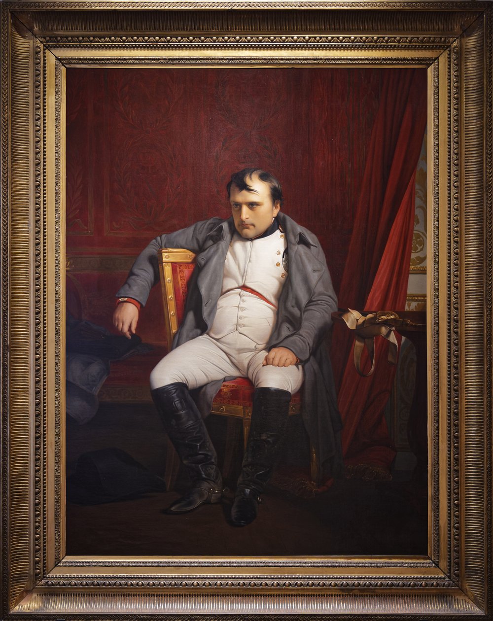 Napoleon I at Fontainebleau, 31st March 1814 by Paul Delaroche