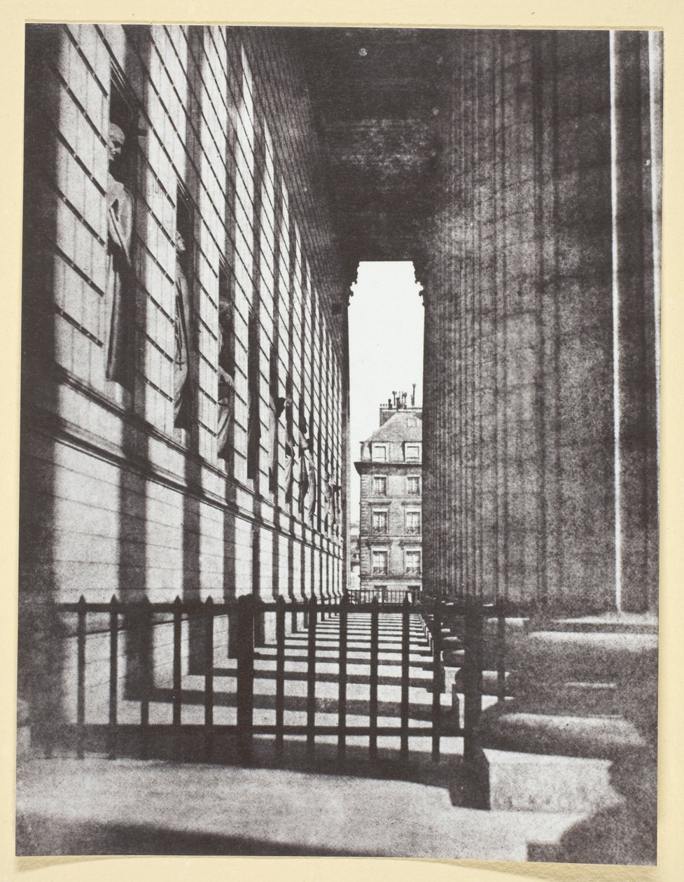 Colonnade of the Church of La Madeleine by Hippolyte Bayard