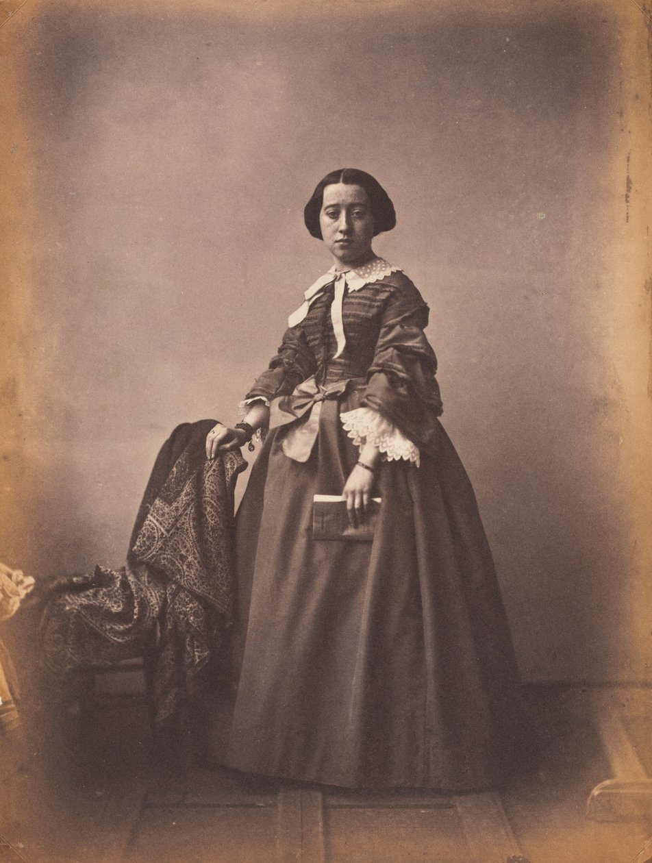 Georgina, Dead at Age 20, c. 1852 by Hippolyte Bayard