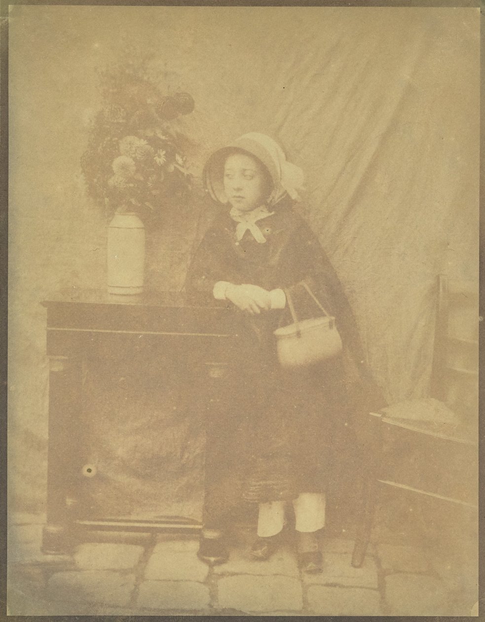 Portrait of Georgina Benoist (?) by Hippolyte Bayard