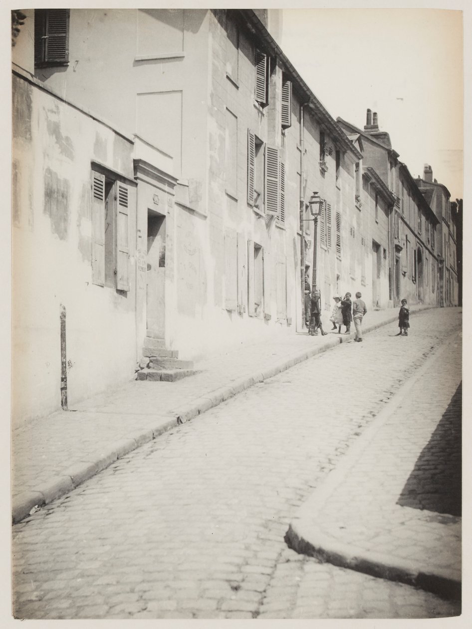 A street in Montmartre, Paris, c.1890 by Hippolyte Blancard