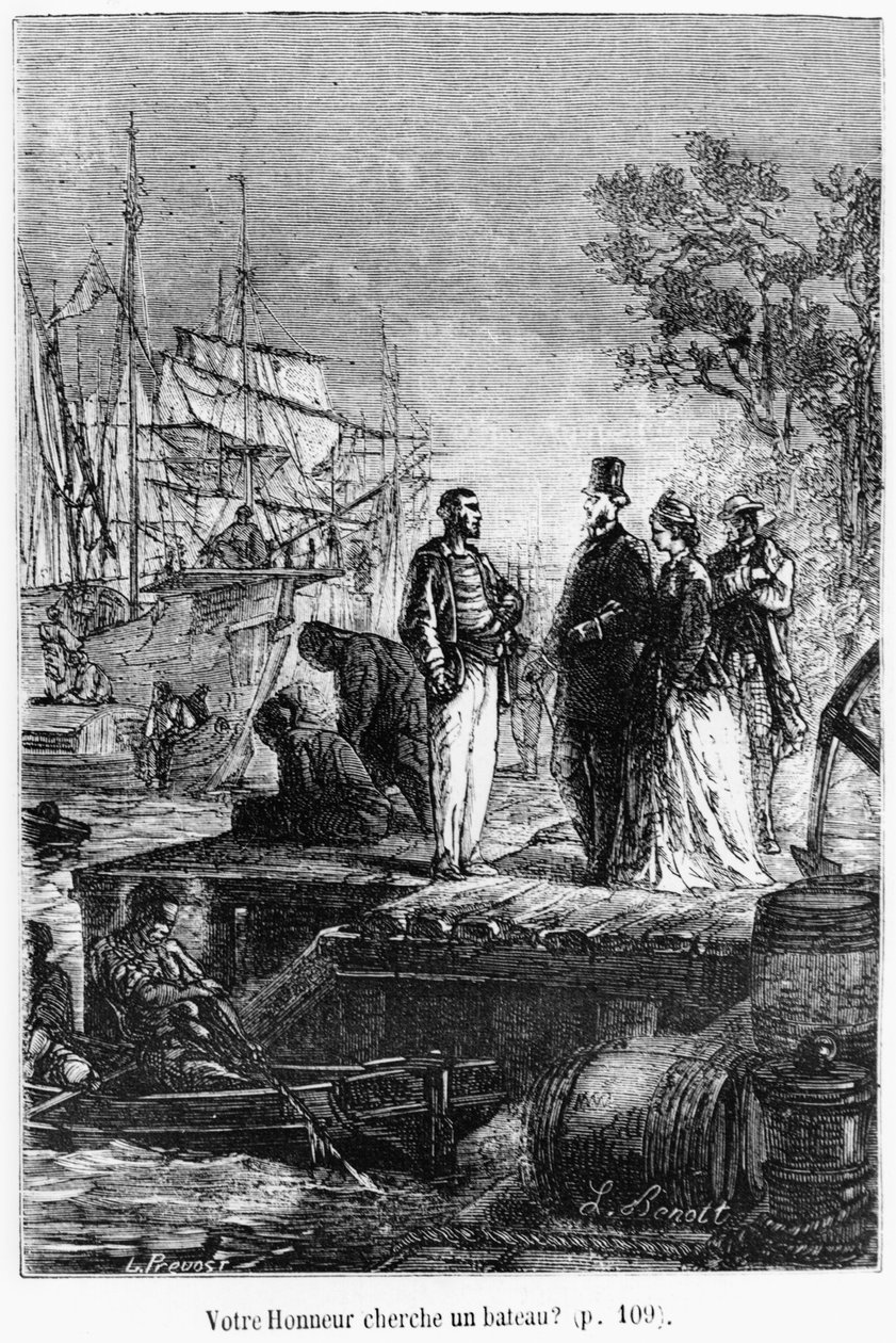 Is Your Honour Looking for a Boat, Illustration from 