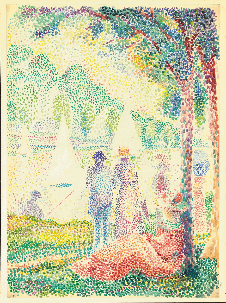 In the Park by Hippolyte Petitjean
