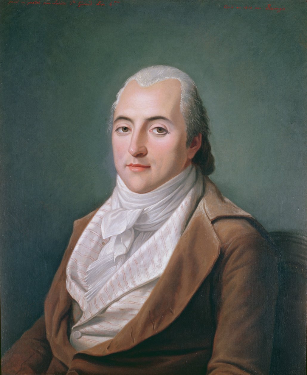 Portrait of Claude Henri de Rouvroy, Count of Saint-Simon, aged 35, 1848 by Hippolyte Ravergie