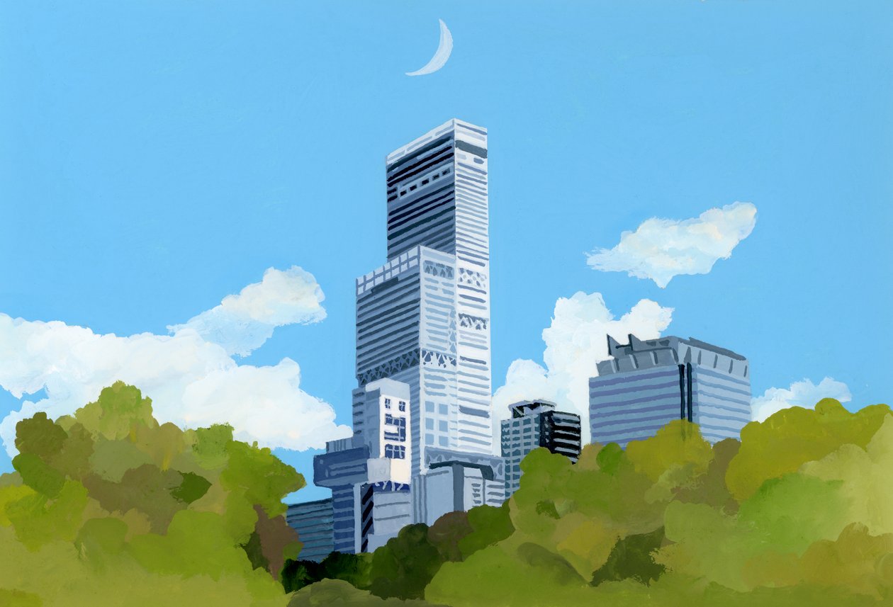 Osaka Abeno Harukasu by Hiroyuki Izutsu