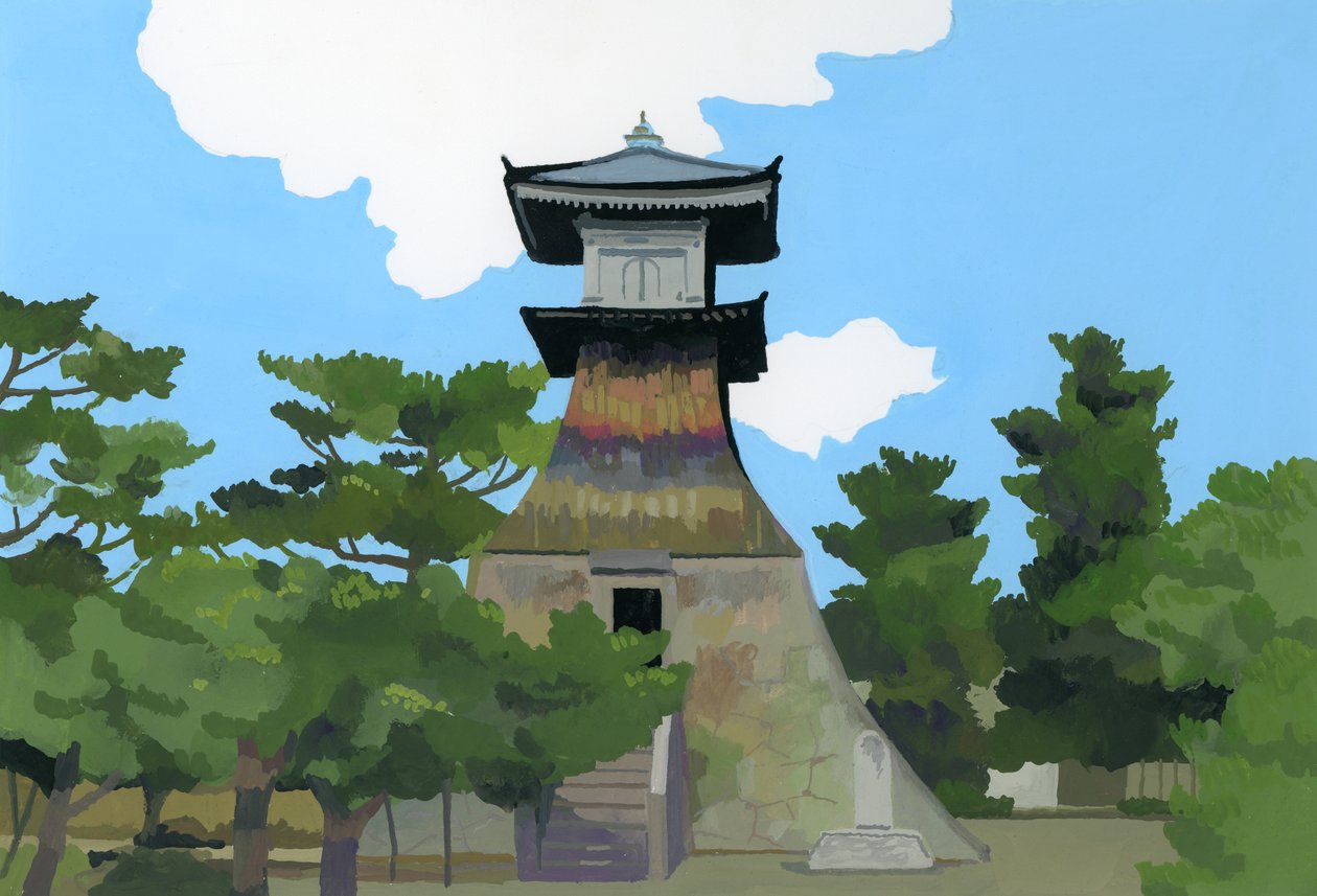 This Place is Kotohira of Japan, 2016 by Hiroyuki Izutsu