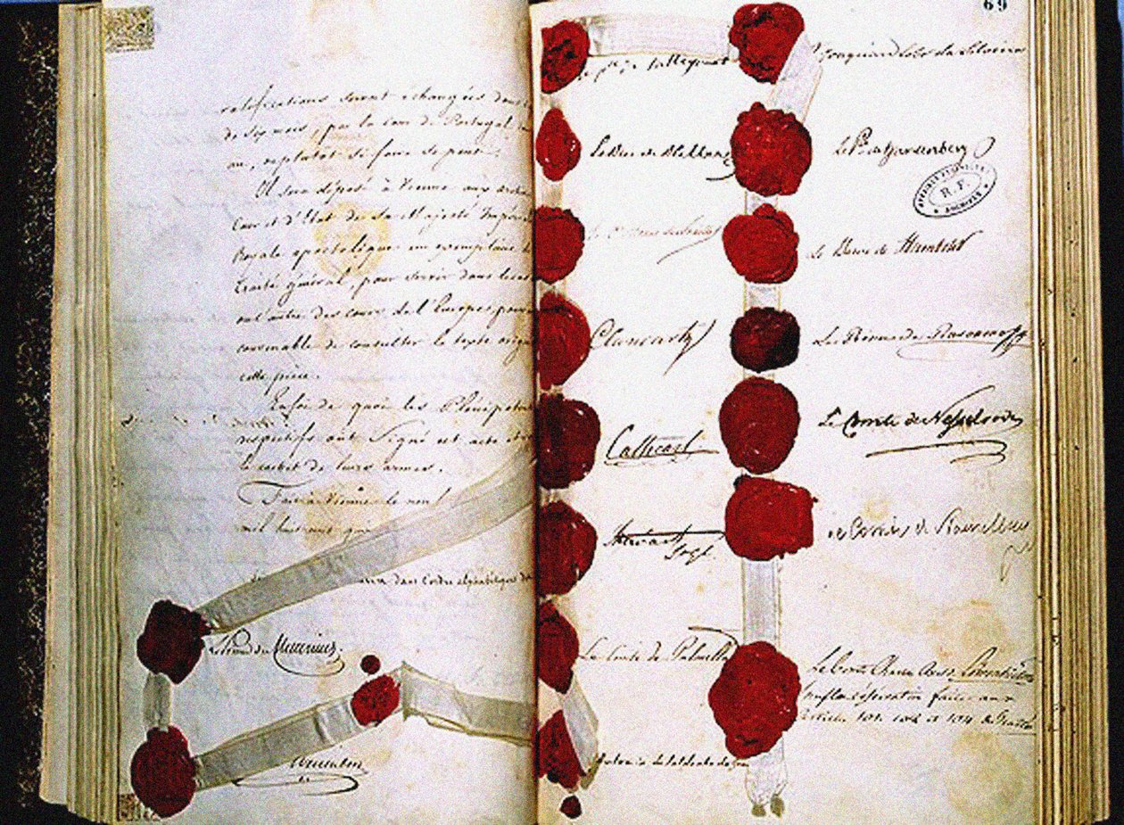 The Final Act of the Congress of Vienna, 9 June 1815 by Historical Document