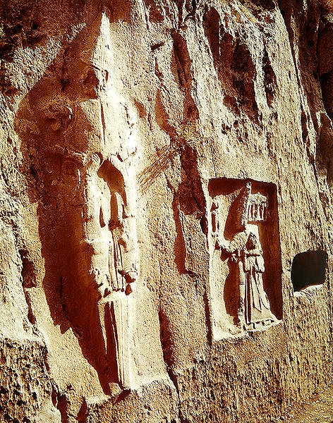 The Sword God and Tudhaliya IV Embraced by a God by Hittite
