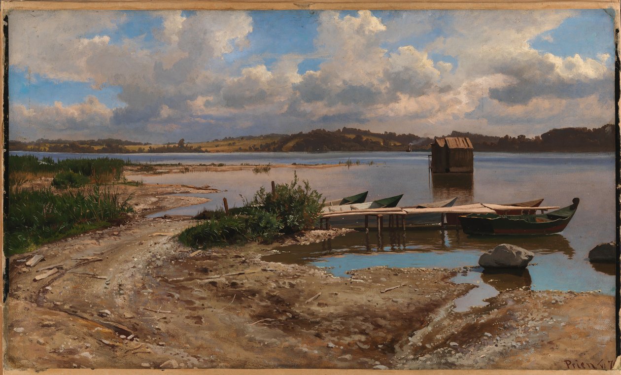 Landscape from Prien by Hjalmar Munsterhjelm
