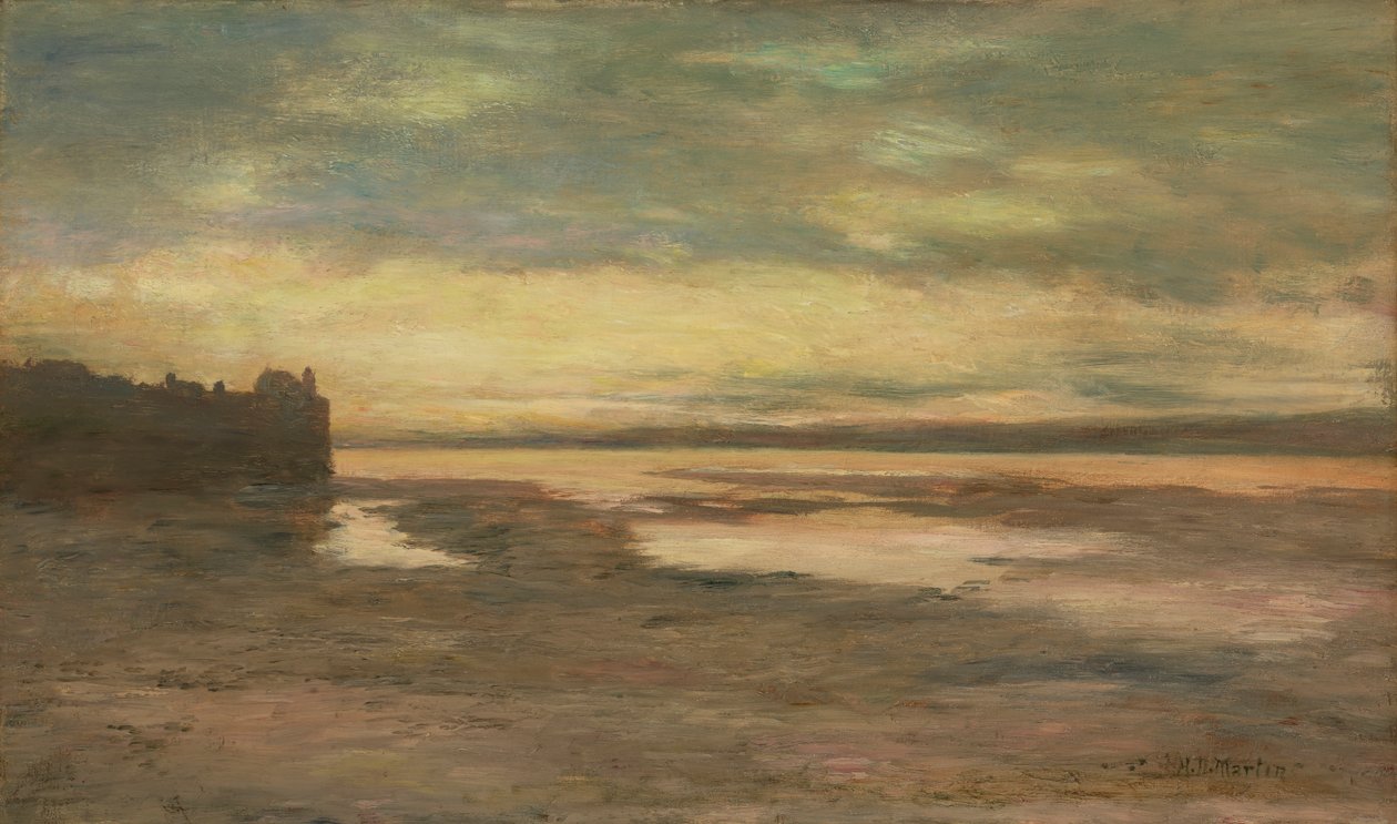 Evening on the Thames by Homer Dodge Martin