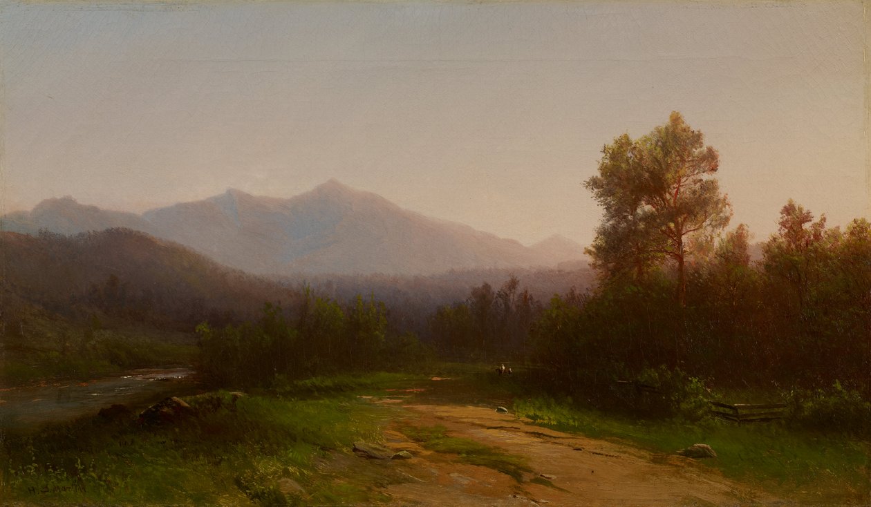 Hudson River Landscape by Homer Dodge Martin
