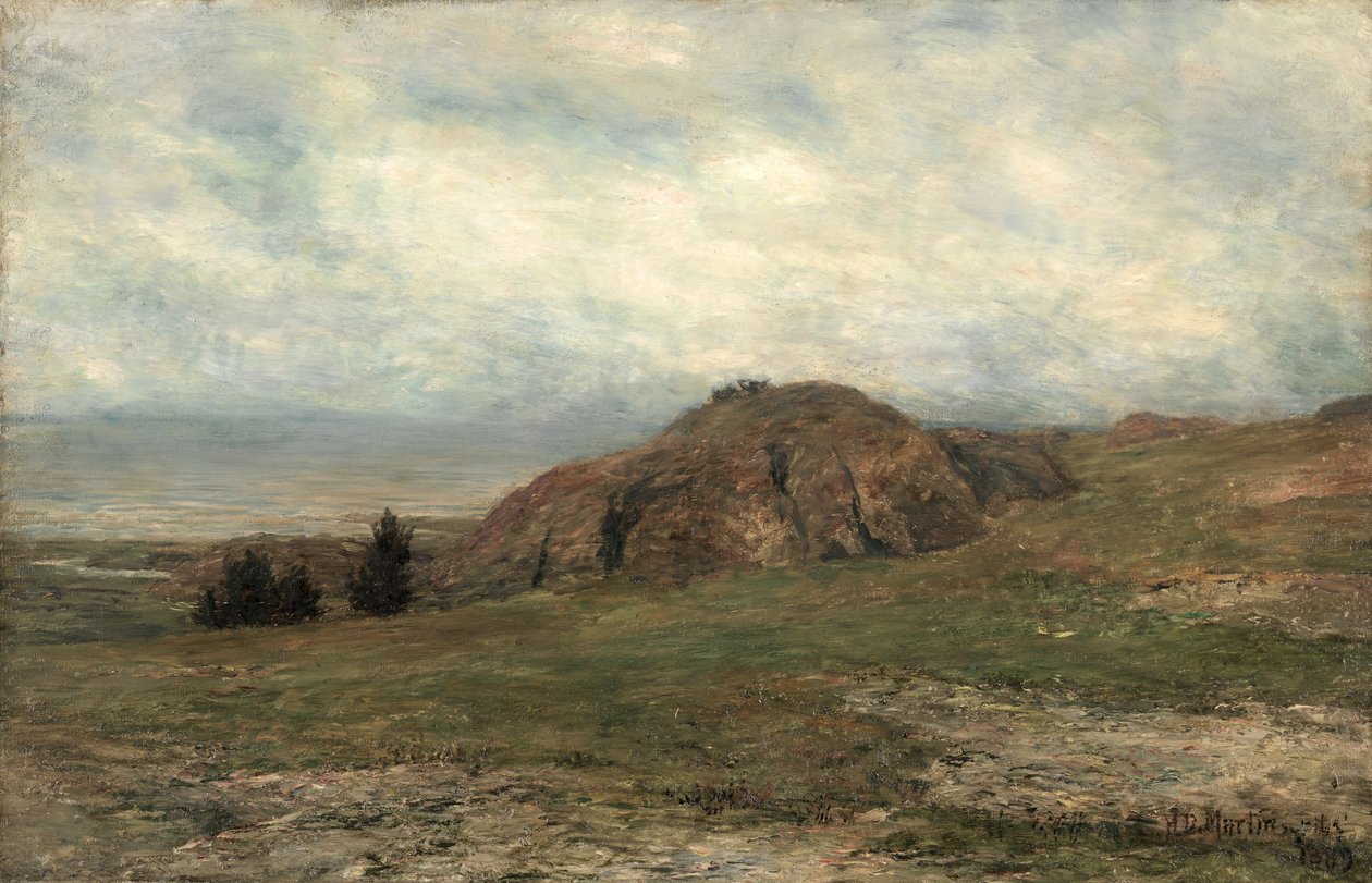 Wild Coast, Newport, 1889 by Homer Dodge Martin