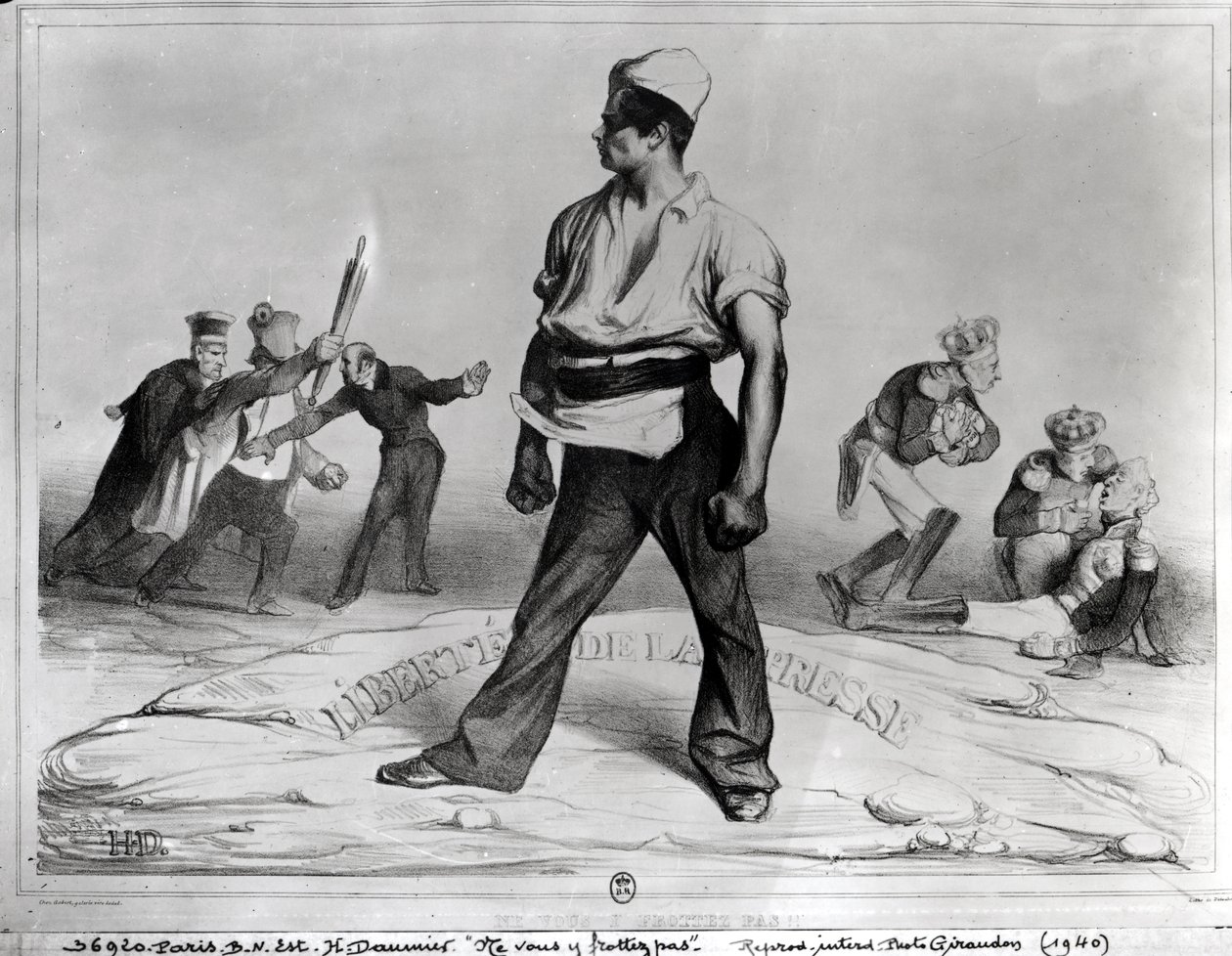 Freedom of the Press, illustration from 