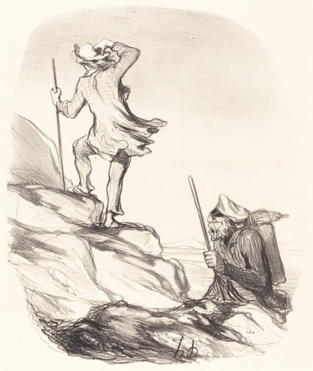 Do You See a Civilized Place... by Honoré Daumier