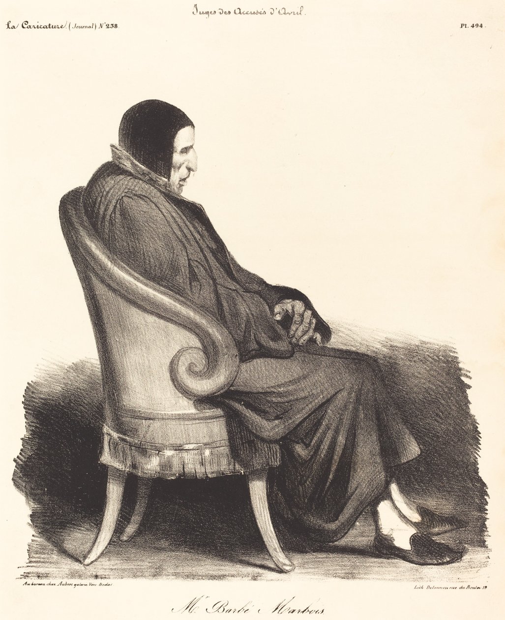 Barbé-Marbois by Honoré Daumier