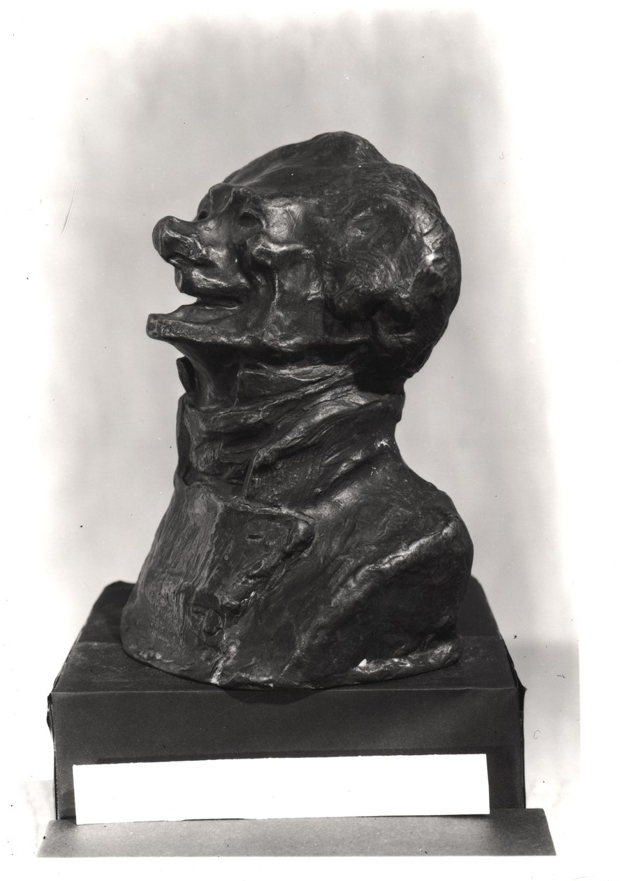 Bust of Charles Philipon (1800-62), c.1833 by Honoré Daumier