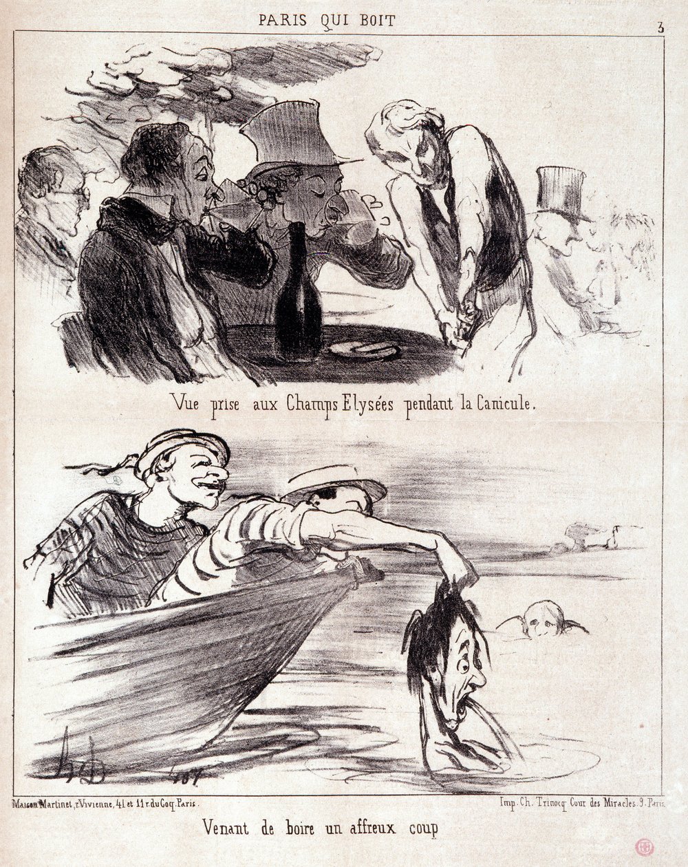 Cartoon about Gastronomic Abuse. Series 
