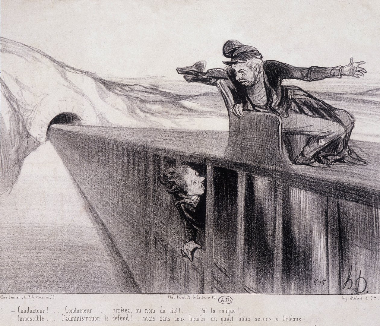 Cartoon of Daumier 