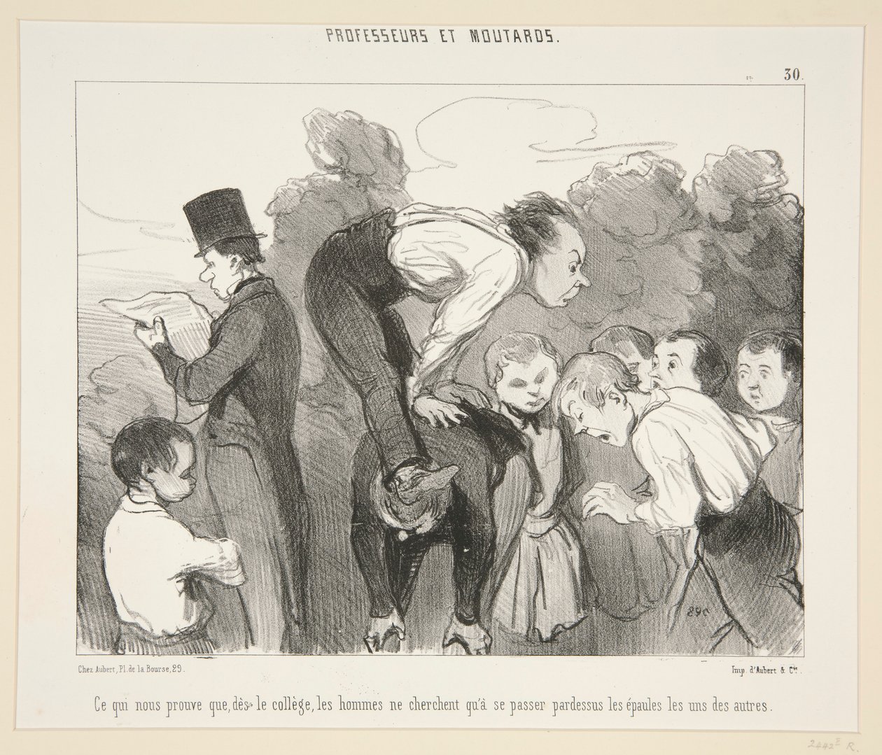 What Proves to Us That, From College by Honoré Daumier