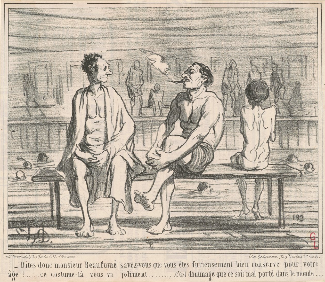So, Mr. Beaufumé... by Honoré Daumier