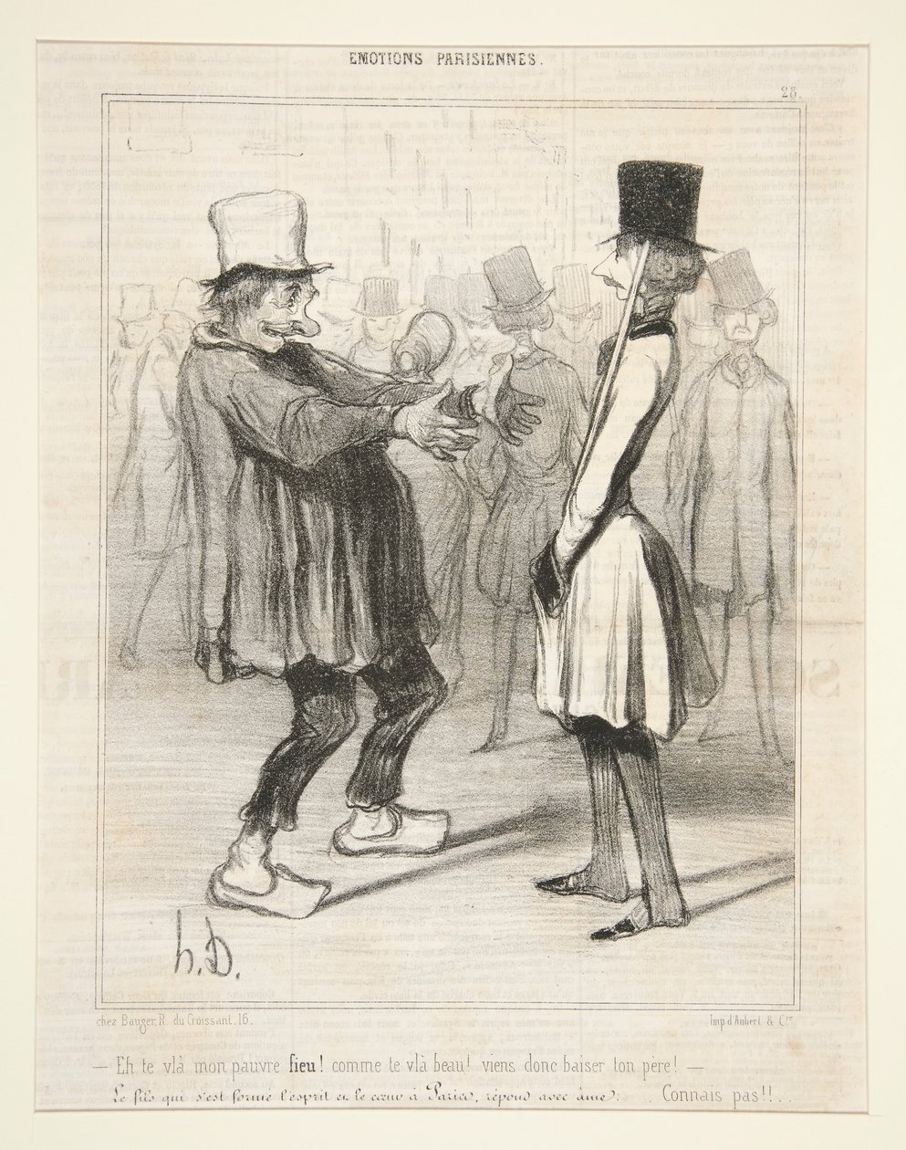 Eh, te v by Honoré Daumier