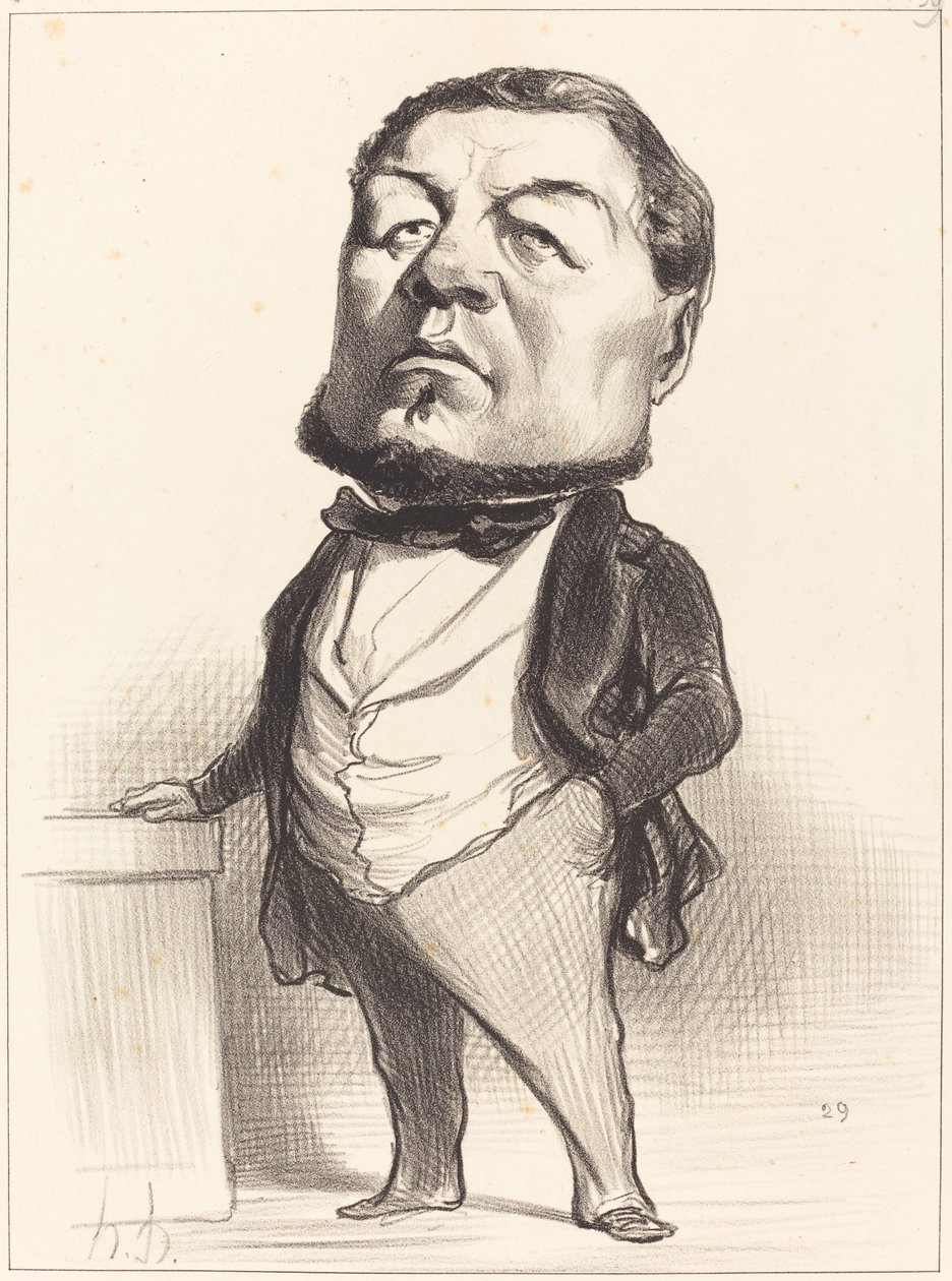 F.J. Ducoux by Honoré Daumier