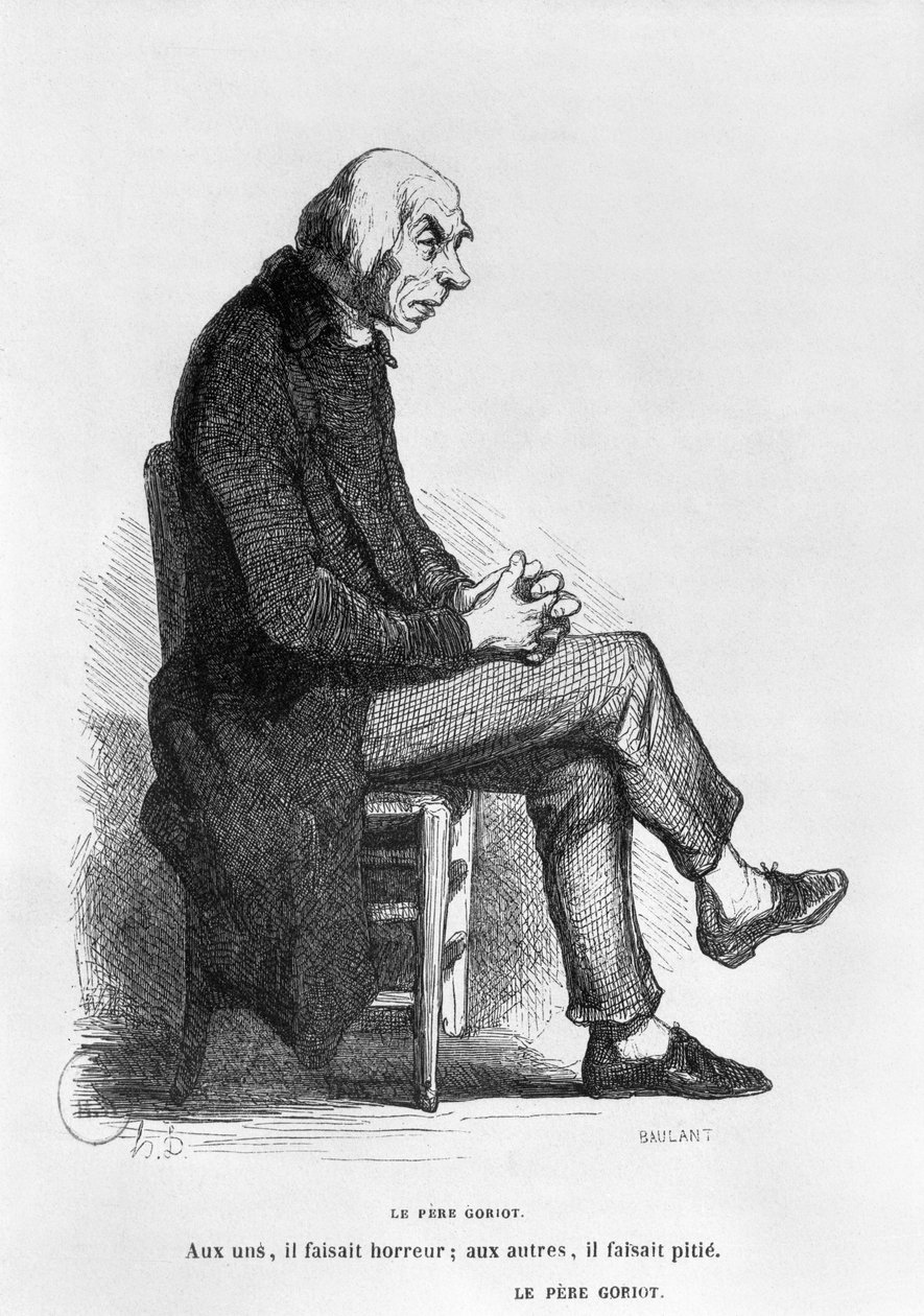 Father Goriot, illustration from 