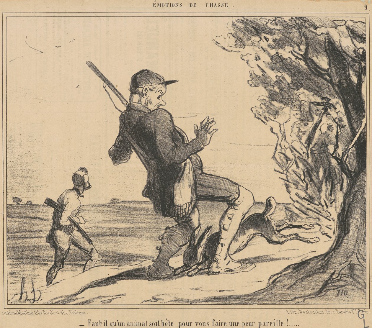 Must an Animal be Stupid by Honoré Daumier