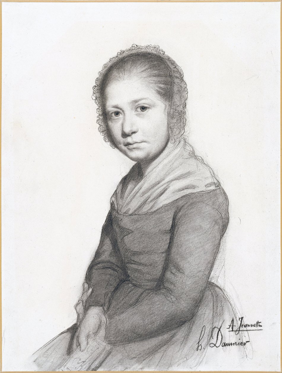 Girl by Honoré Daumier