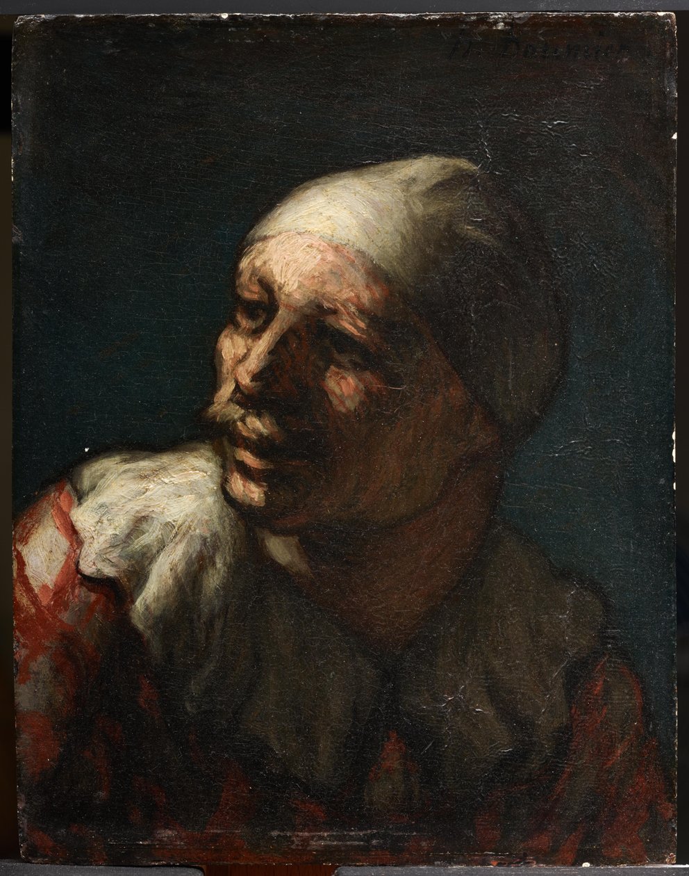Head of Pasquin by Honoré Daumier