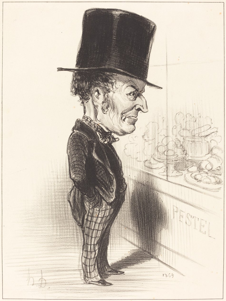 Jean Charles Besnard by Honoré Daumier
