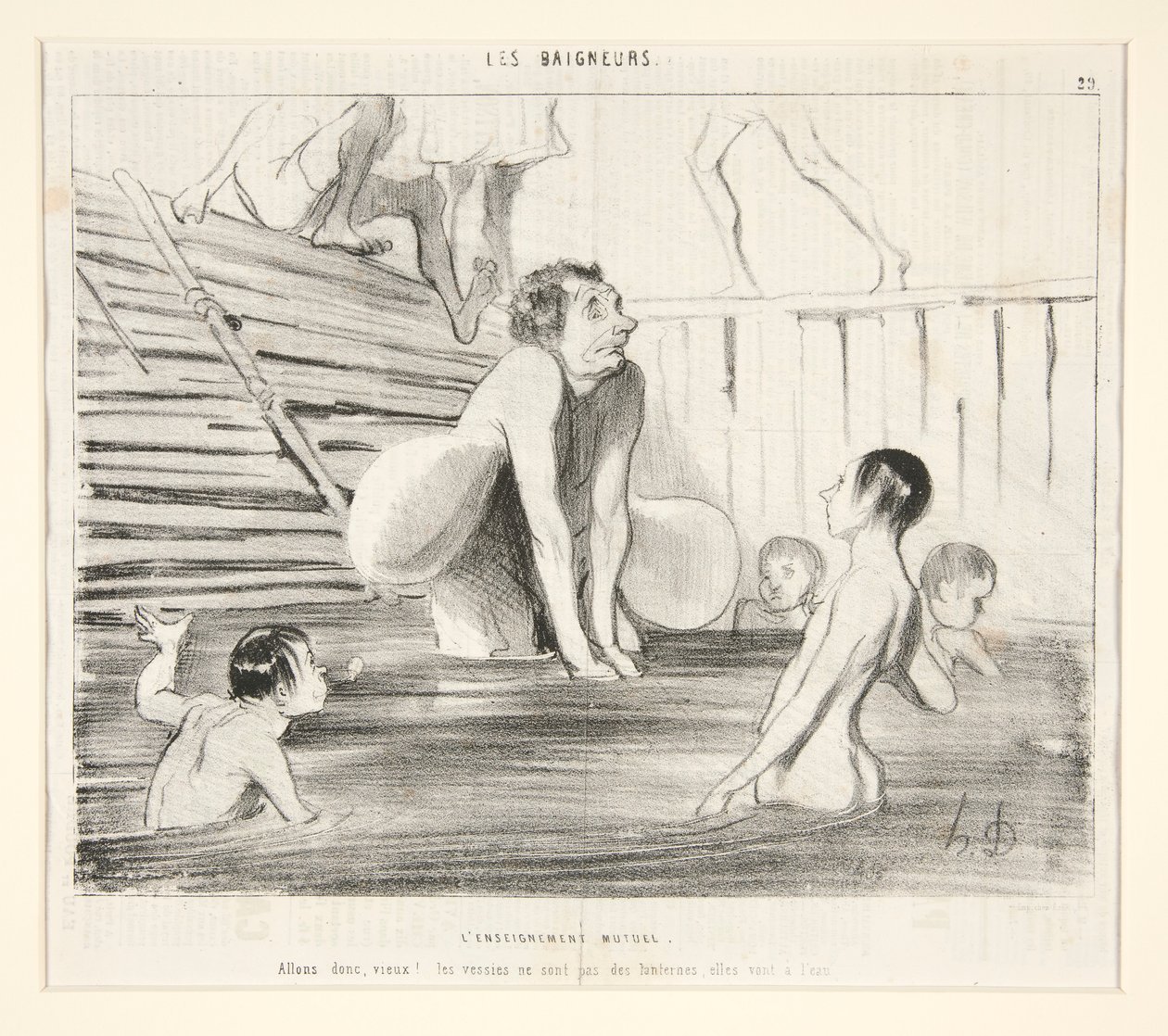 The by Honoré Daumier