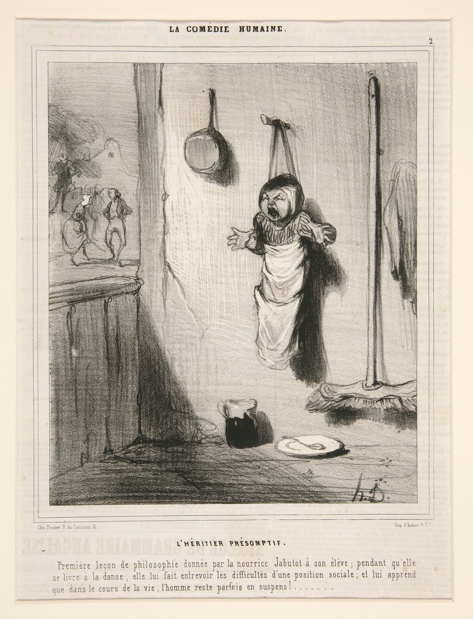L by Honoré Daumier