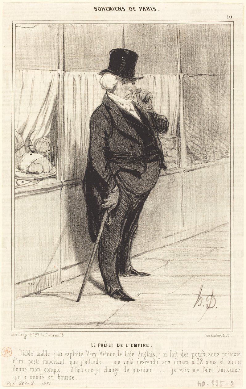 The Prefect of the Empire by Honoré Daumier