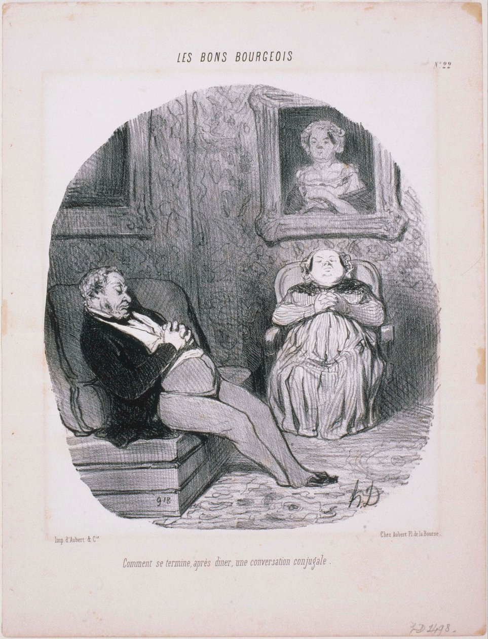 The Good Bourgeois by Honoré Daumier