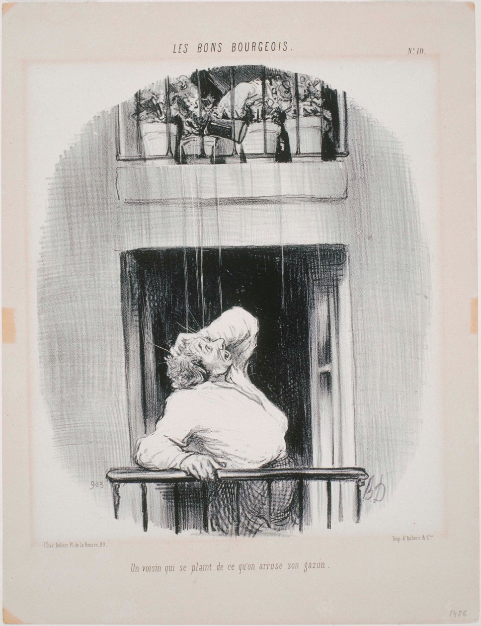 The Good Bourgeois by Honoré Daumier