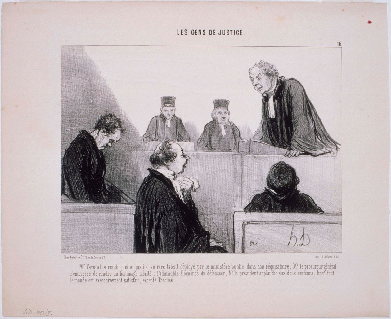 The People of Justice by Honoré Daumier