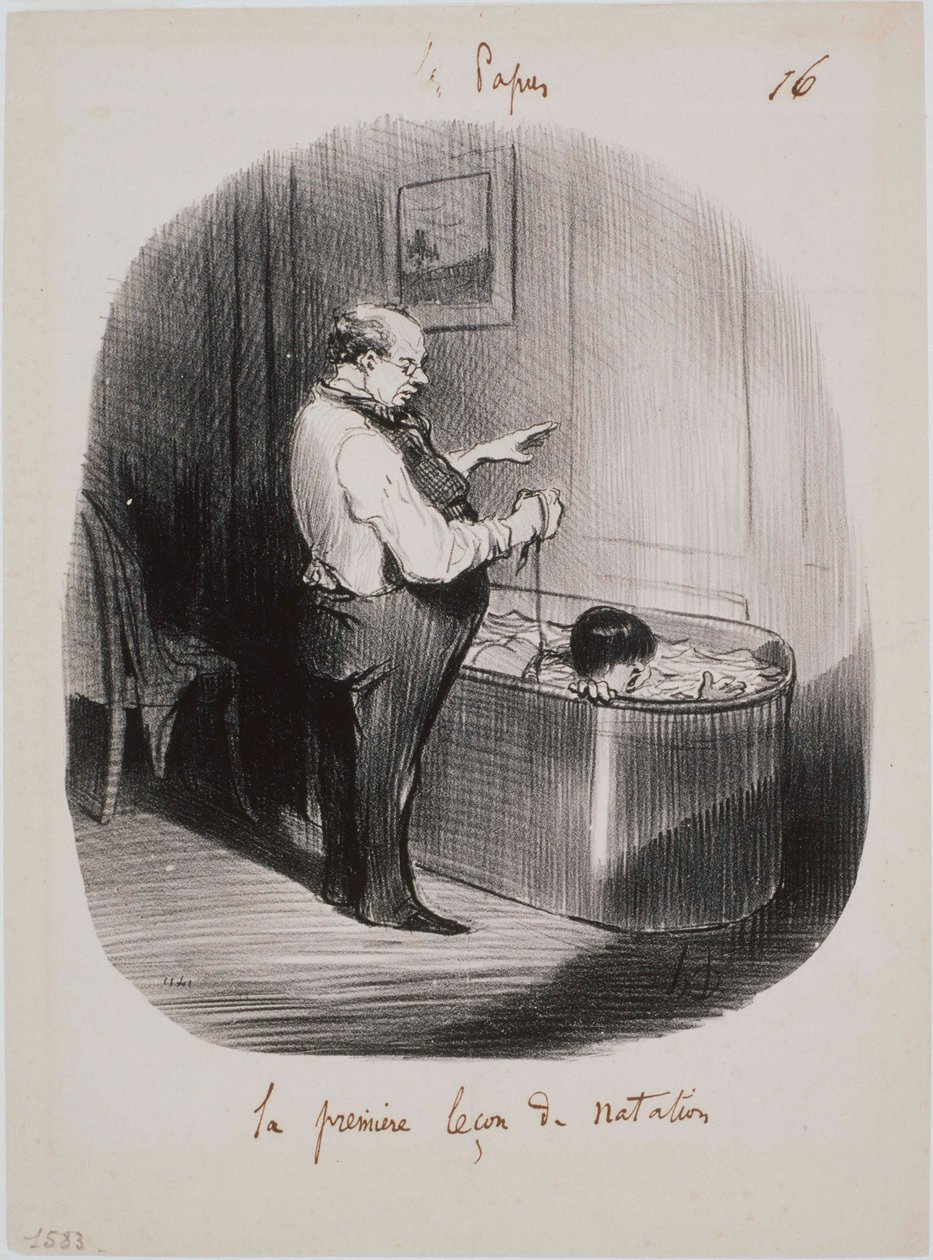 The Fathers by Honoré Daumier