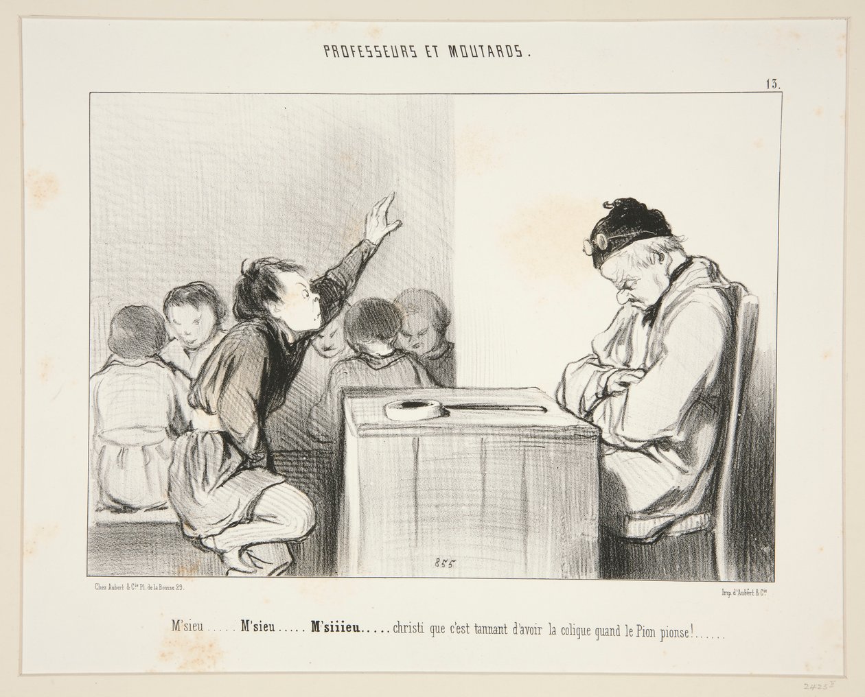 M by Honoré Daumier