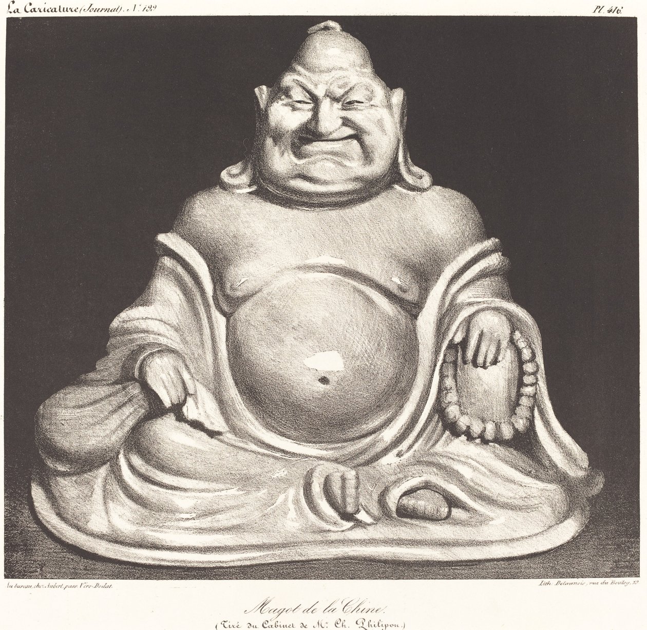 Magot of China by Honoré Daumier