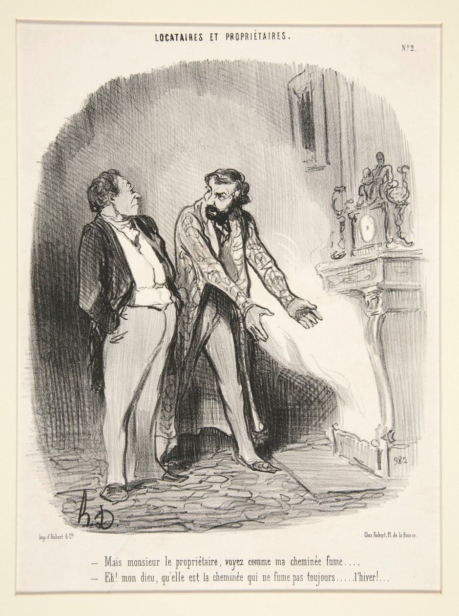 But Mr. Owner by Honoré Daumier