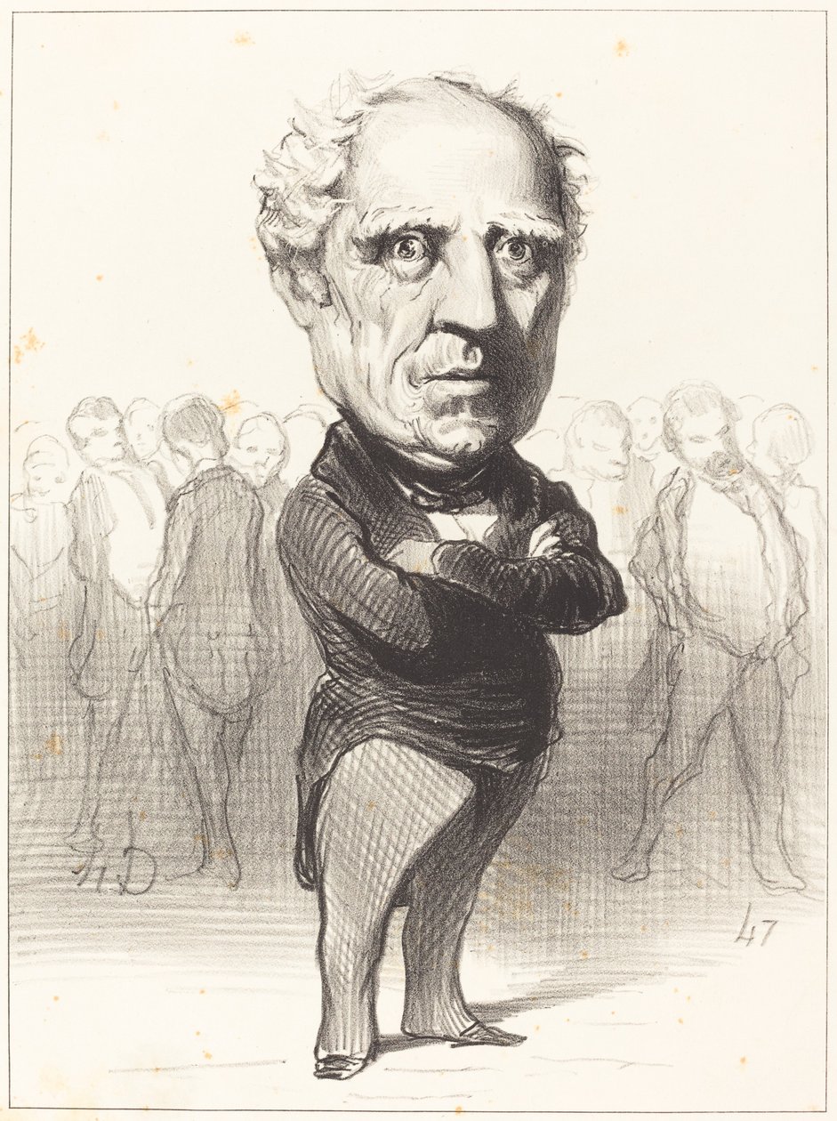 Marshal Bugeaud by Honoré Daumier