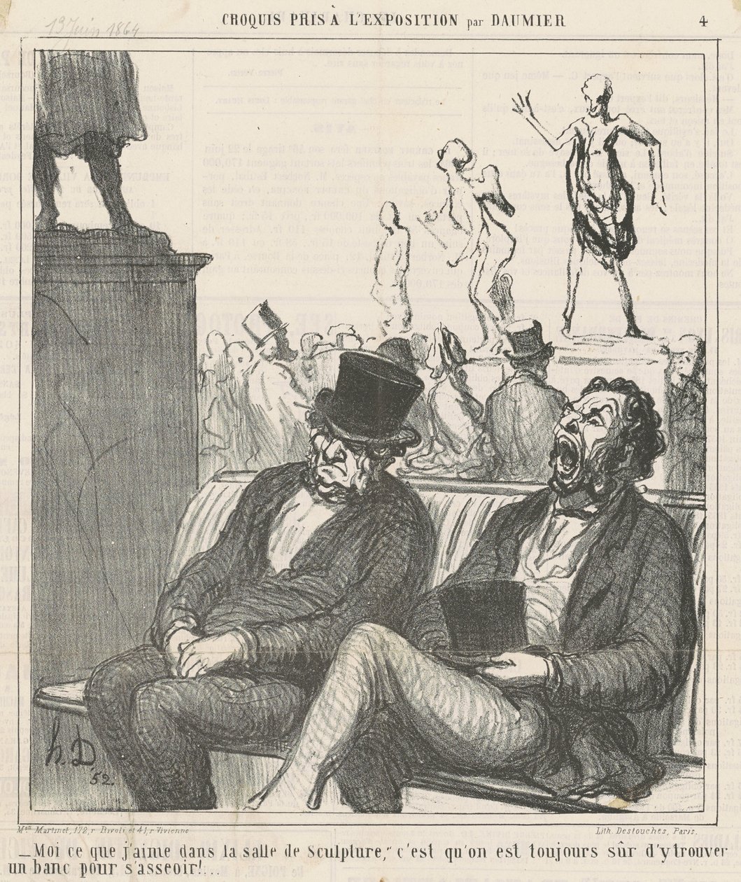 What I like in the sculpture room by Honoré Daumier