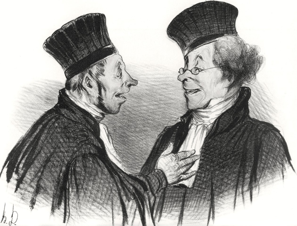 My Dear! You Fainted... Admirably. It Really Made a Lasting Impression!, 1838 by Honoré Daumier