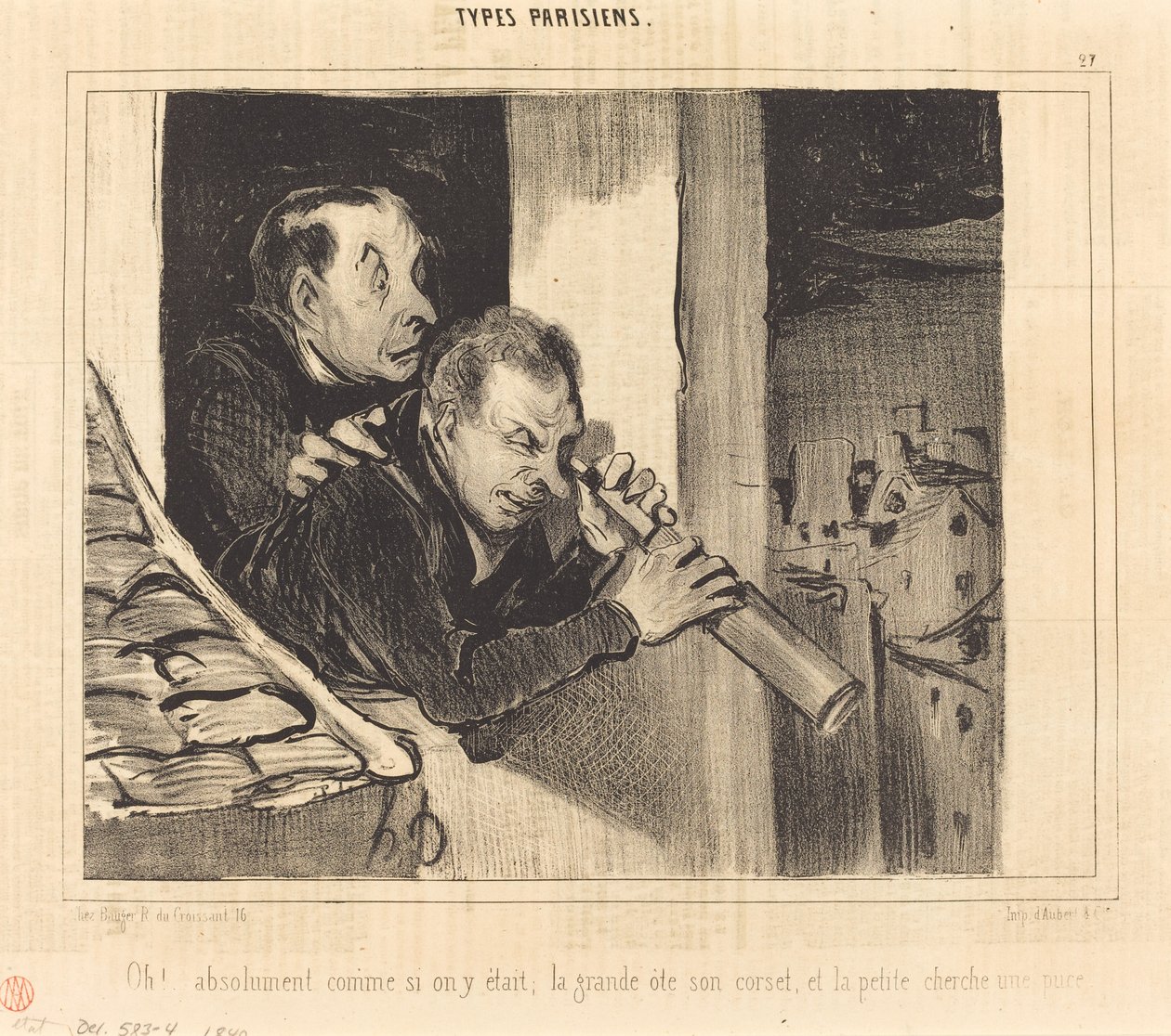 Oh!... absolutely as if we were there; the great... by Honoré Daumier